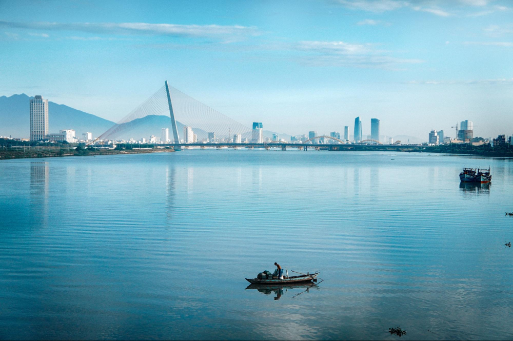 Cầu quay sông Hàn - Một trong những cây cầu nổi tiếng nhất Đà Nẵng 