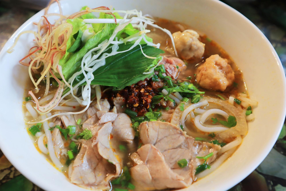 Món bún bò ưa thích của nhiều thực khách 