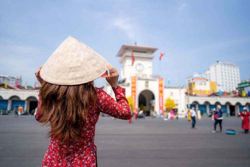 Check-in chợ Bến Thành